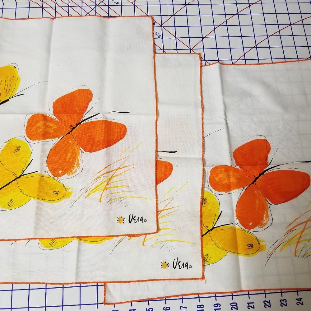 Vintage VERA Napkins Set of 3